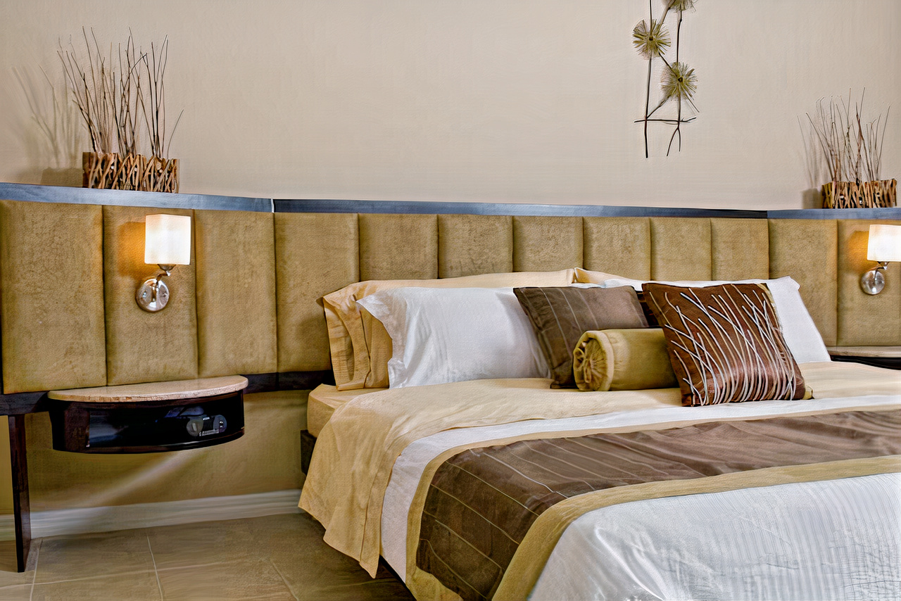 Modern condo bedroom